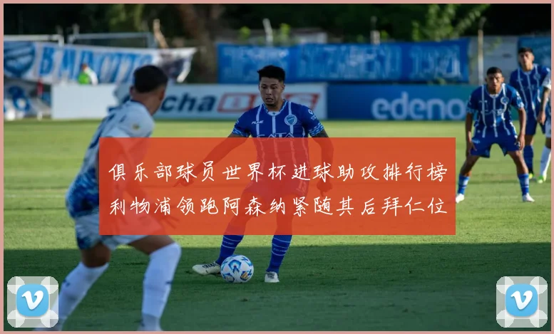 俱乐部球员世界杯进球助攻排行榜利物浦领跑阿森纳紧随其后拜仁位列第三